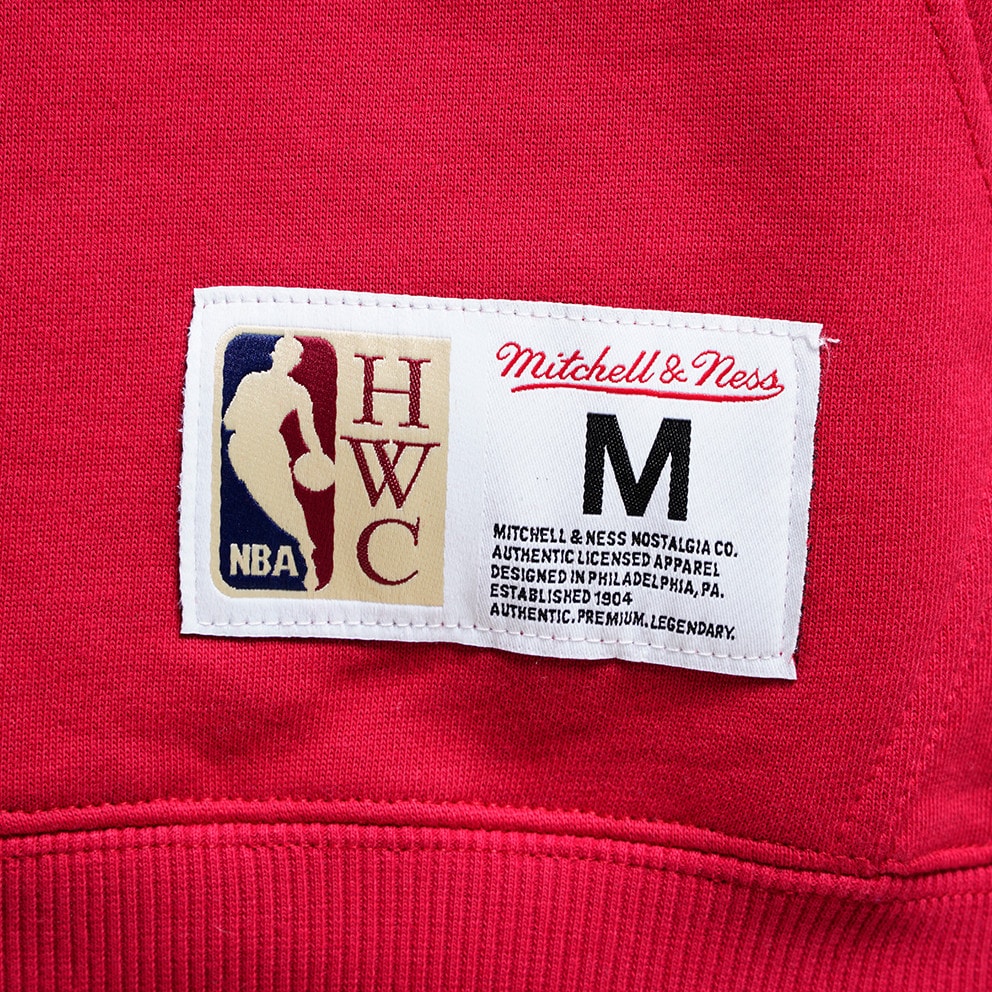 Mitchell & Ness NBA Chicago Bulls Tonal Logo Heavyweight Fleece Ανδρική Μπλούζα με Κουκούλα