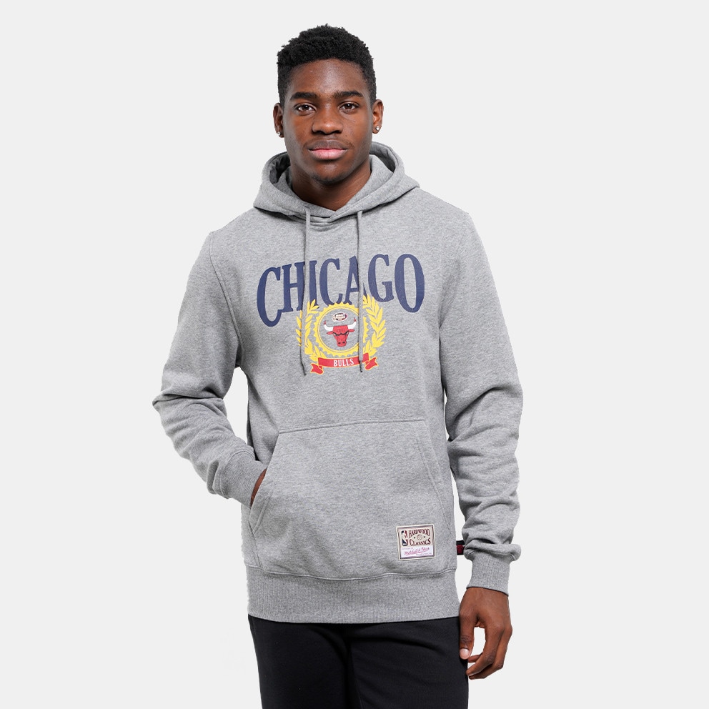 Mitchell & Ness NBA Chicago Bulls Collegiate Ανδρική Μπλούζα με Κουκούλα