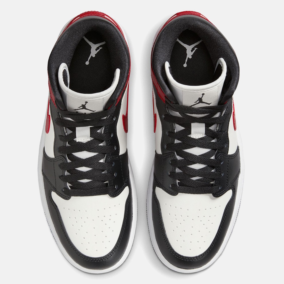 Jordan Air 1 Mid "Gym Red Off Noir" Γυναικεία Μποτάκια