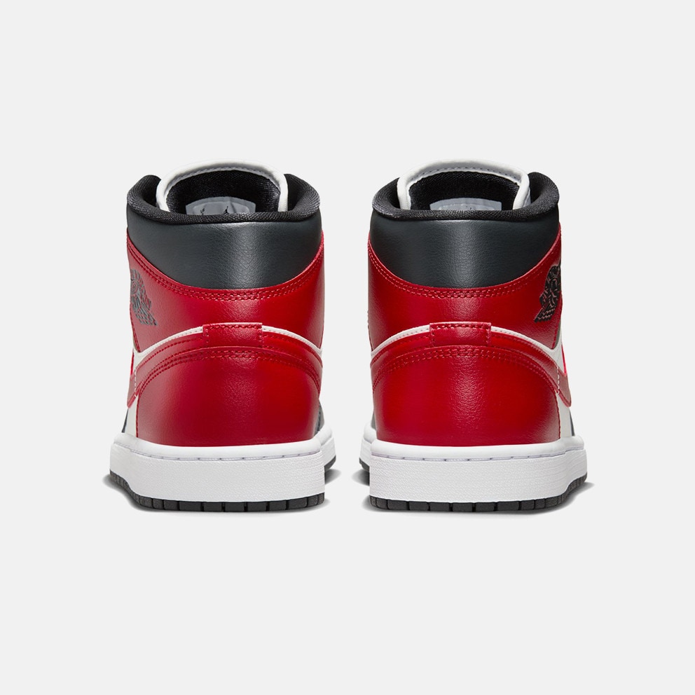 Jordan Air 1 Mid "Gym Red Off Noir" Γυναικεία Μποτάκια