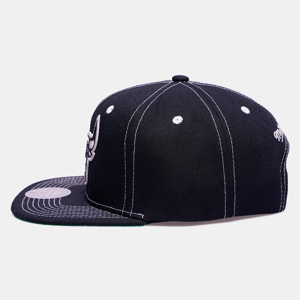 Mitchell & Ness Nba Contrast Natural Snapback Bull