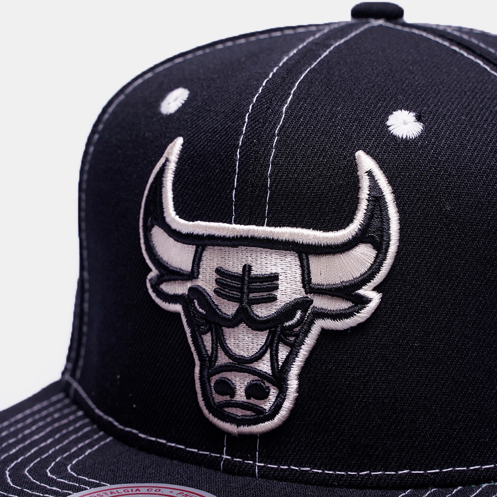 Mitchell & Ness Nba Contrast Natural Snapback Bull