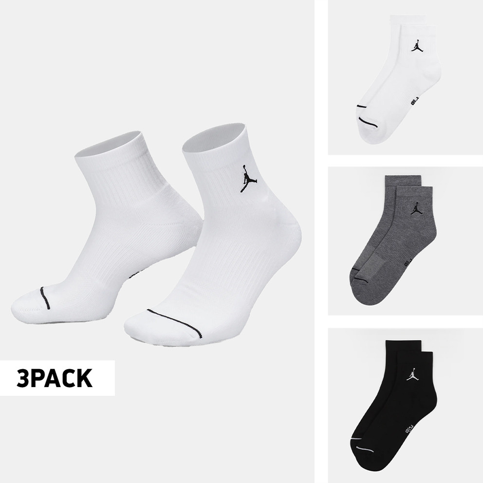 JORDAN Jordan U J Ed Cush Poly Ankle 3Pr 144 (9000177357_75929)