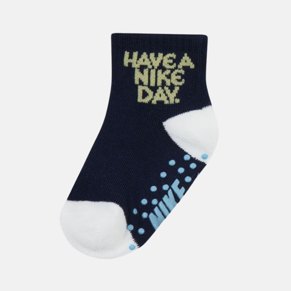 Nike 3Pk Boys Gripper Sock