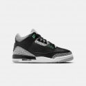 Jordan Air 3 Retro "Green Glow" Παιδικά Παπούτσια