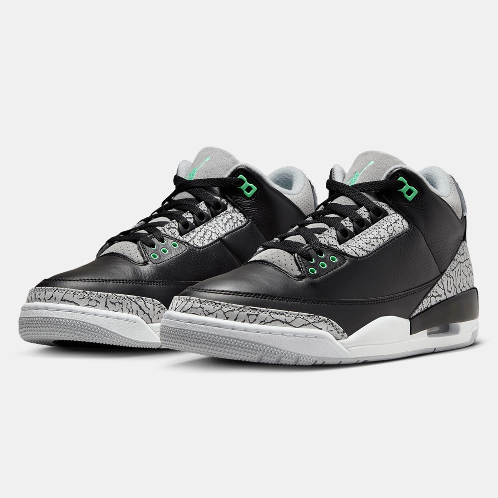 Jordan Air 3 Retro "Green Glow" Aνδρικά Παπούτσια