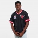 Mitchell & Ness NBA Chicago Bulls Fashion Mesh V-Neck Vintage Logo Men's Basketball Jersey