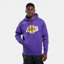 Nike NBA Los Angeles Lakers Club Ανδρική Μπλούζα με Κουκούλα