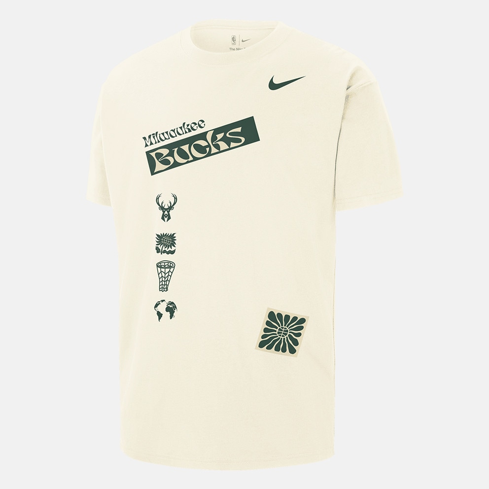 Nike NBA Courtside Milwaukee Bucks Men's Basketball T-shirt