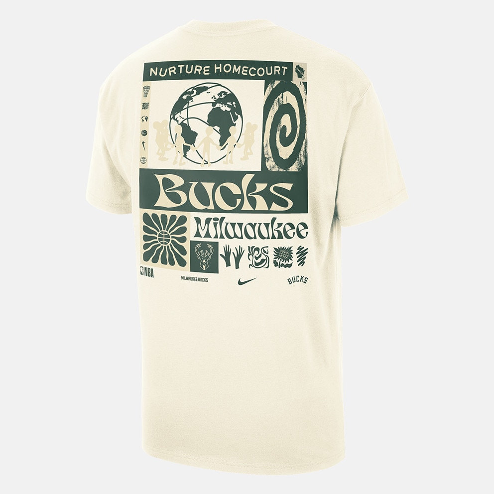 Nike NBA Courtside Milwaukee Bucks Men's Basketball T-shirt