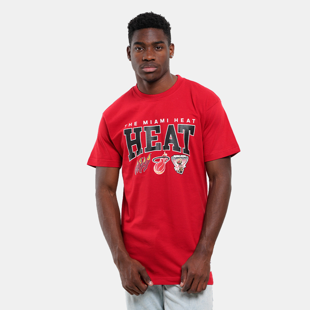 Mitchell & Ness Mitchell & Ness Miami Heat HWC Champ Stack Ανδρικό T-shirt (9000184027_1634)