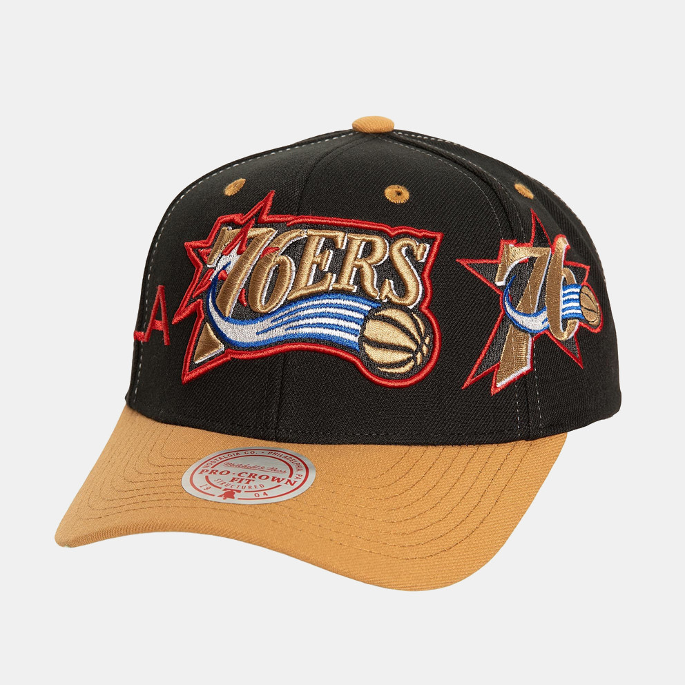 Mitchell & Ness Mitchell & Ness Nba Overbite Pro Snapback Philadelphia 76ers Ανδρικό Καπέλο (9000184030_1469)