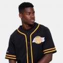 Mitchell & Ness NBA Los Angeles Lakers Fashion Cotton Button Front Vintage Men's Shirt