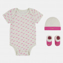 Nike Hat, Bodysuit & Bootie  3-Piece Set