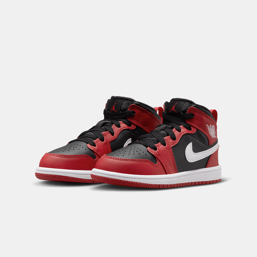 Jordan 1 Mid Παιδικά Μποτάκια