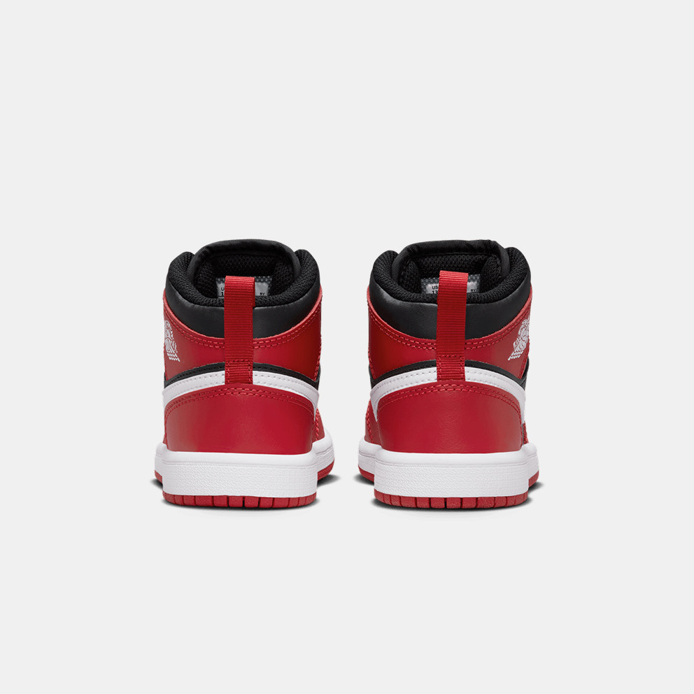 Jordan 1 Mid Παιδικά Μποτάκια