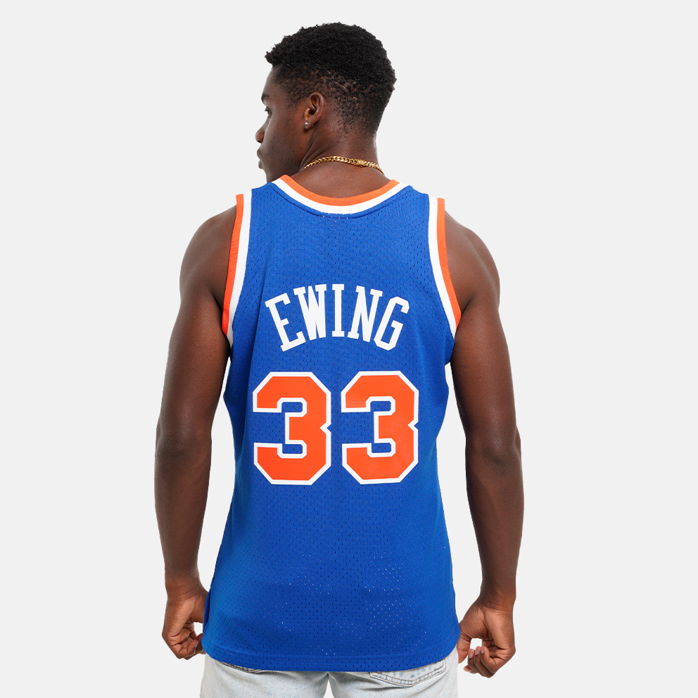 Mitchell & Ness Patrick Ewing Blue New York Knicks 1991/92 Hardwood Classics Ανδρική Μπασκετική Φανέλα (9000202194_3150) φωτογραφία