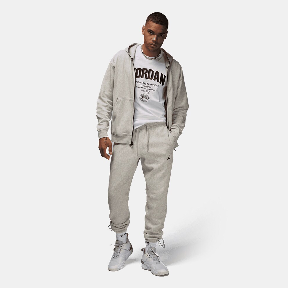 Jordan M J Df Sprt Hoop Flc Pant GREY HEATHER/BLACK FV8604-050
