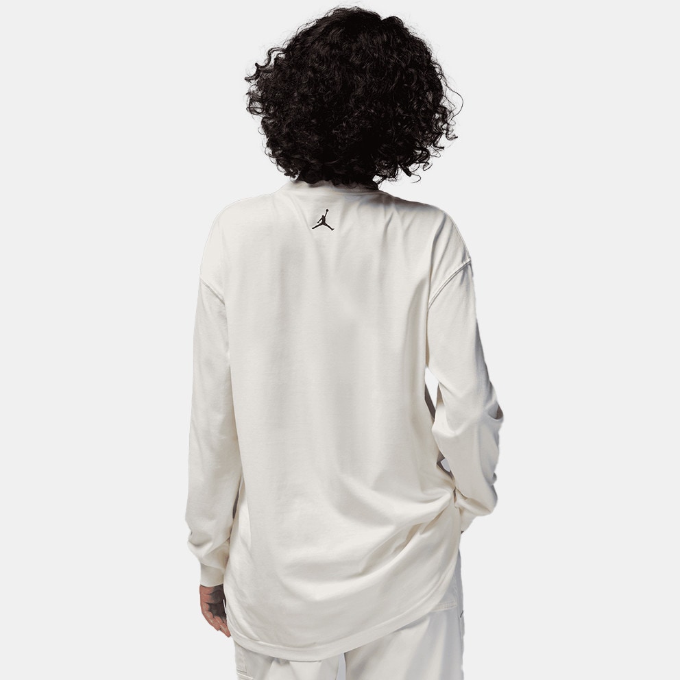 Jordan Oversized Graphic Γυναικεία Μπλούζα Μακρύ Μανίκι (9000197396_28917) φωτογραφία