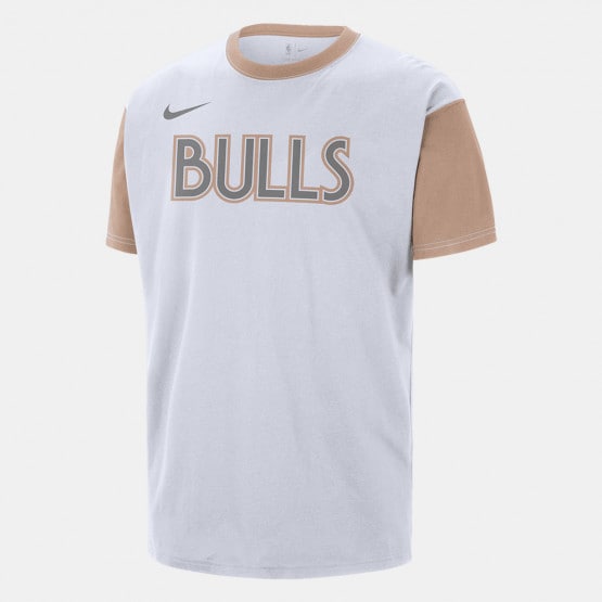Nike NBA City Edition Chicago Bulls Ανδρικό Μπασκετικό T-Shirt