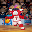 Bleacher Chicago Bulls Benny The Bull 25cm Mascot Plush Figure