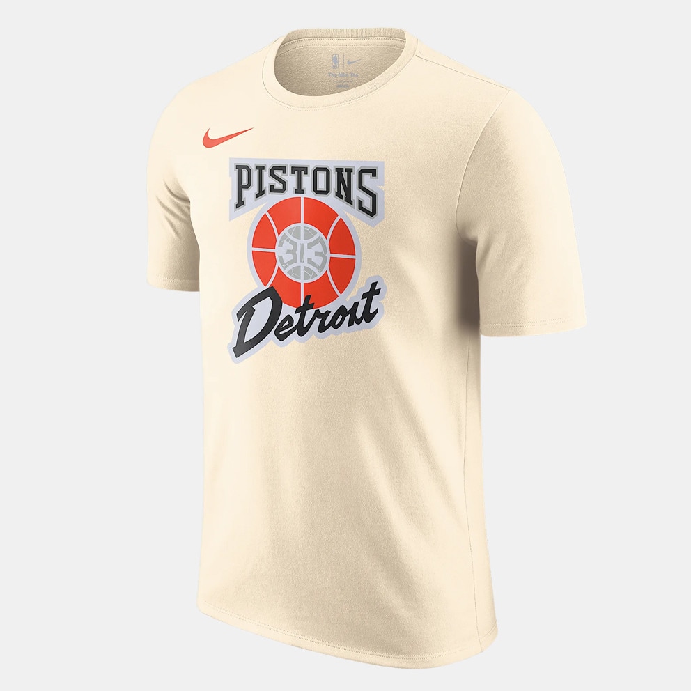 Nike NBA City Edition Detroit Pistons Ανδρικό Μπασκετικό T-Shirt