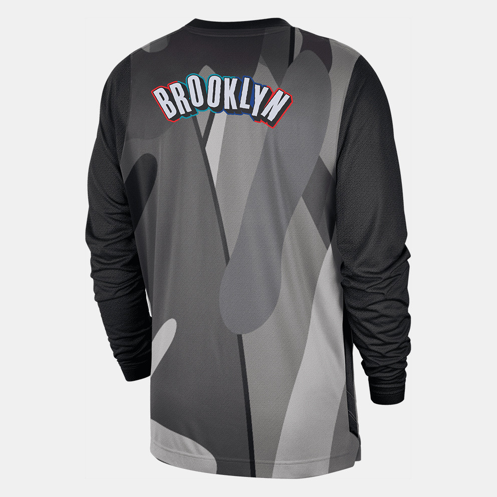 Nike Brooklyn Nets Top Pregame Ce Ανδρική Μπλούζα Μακρύ Μανίκι (9000197444_16444) φωτογραφία