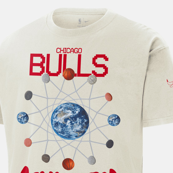 Nike Chicago Bulls Men's T-Shirt White HQ1296-901 Nike Chicago Bulls Men's T-Shirt White HQ1296-901