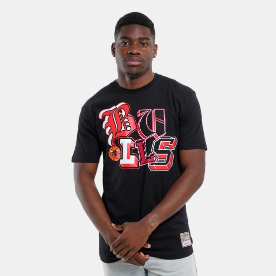 Mitchell & Ness Nba Hyper Type Tee Bulls