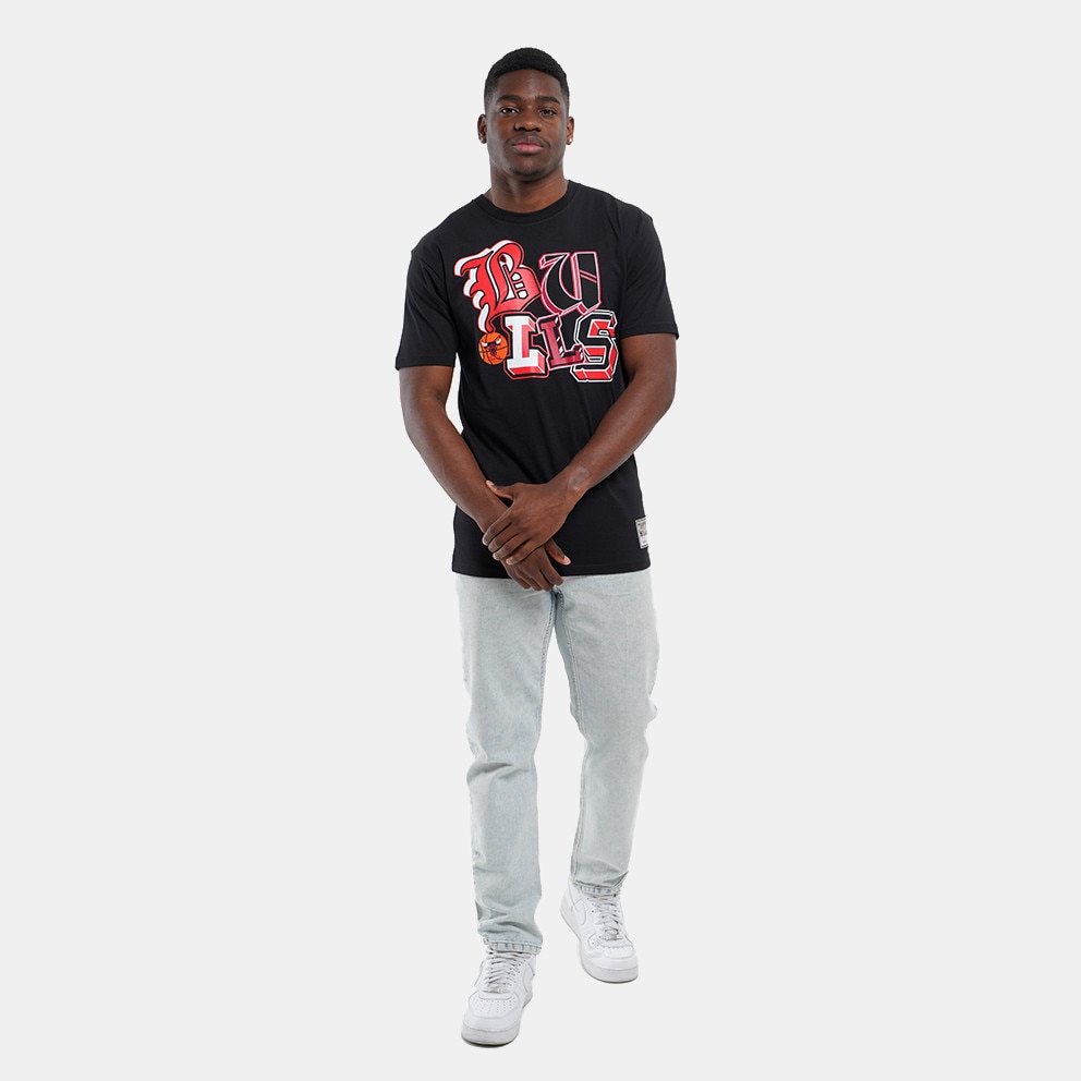 Mitchell & Ness Nba Hyper Type Tee Bulls