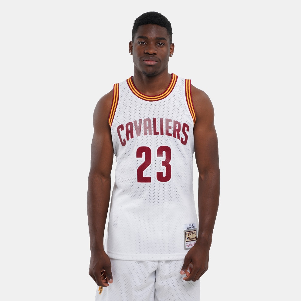 Mitchell & Ness Nba White Jersey Cavaliers 2015 Le