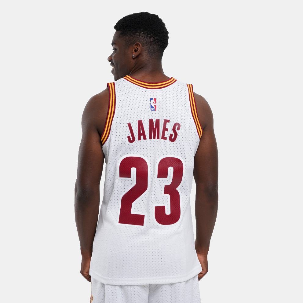 Mitchell & Ness Nba White Jersey Cavaliers 2015 Le