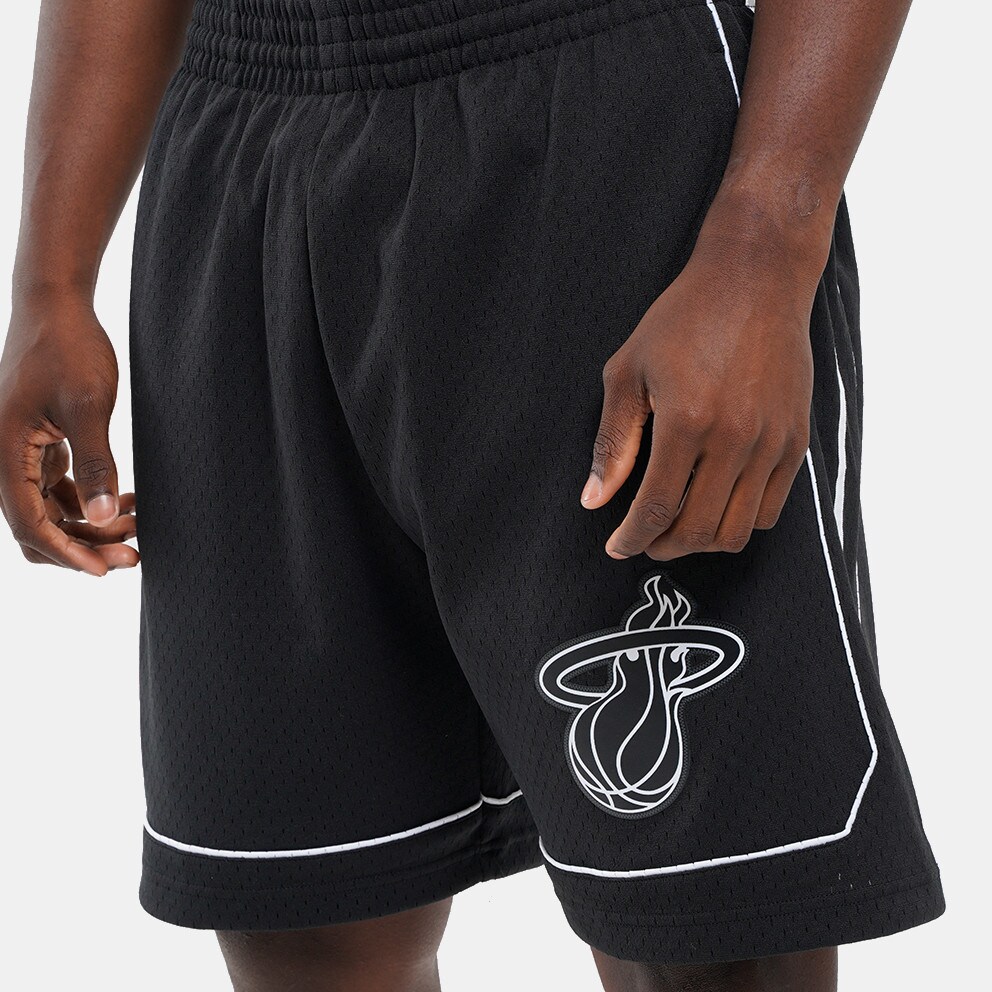 Mitchell & Ness Nba Black Shorts Heat 2011