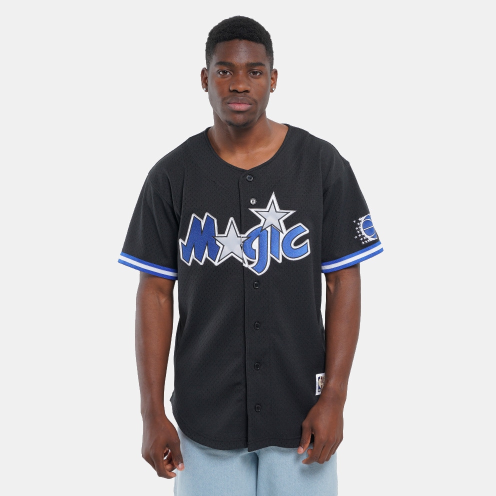 Mitchell & Ness Nba On The Clock Mesh Button Front