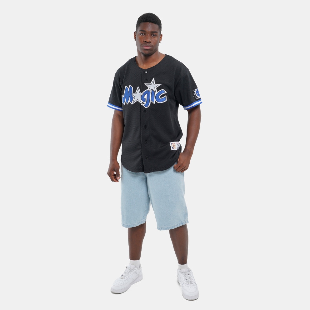 Mitchell & Ness Nba On The Clock Mesh Button Front