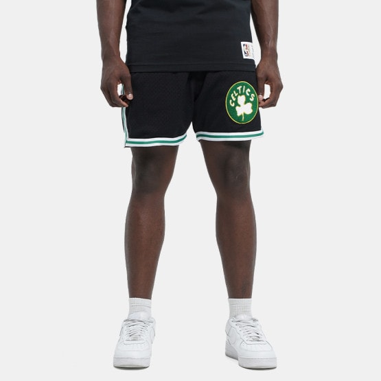 Mitchell & Ness Nba Logo Over Game Day Shorts Celt
