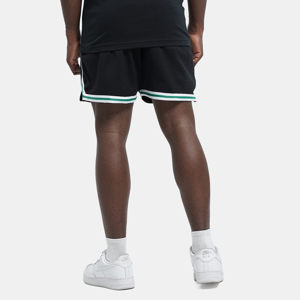 Mitchell & Ness Nba Logo Over Game Day Shorts Celt