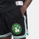 Mitchell & Ness Nba Logo Over Game Day Shorts Celt