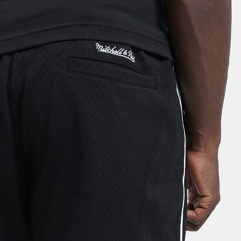 Mitchell & Ness Nba Logo Over Game Day Shorts Celt