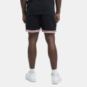Mitchell & Ness Nba Logo Over Game Day Shorts Bull