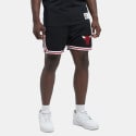 Mitchell & Ness Nba Logo Over Game Day Shorts Bull