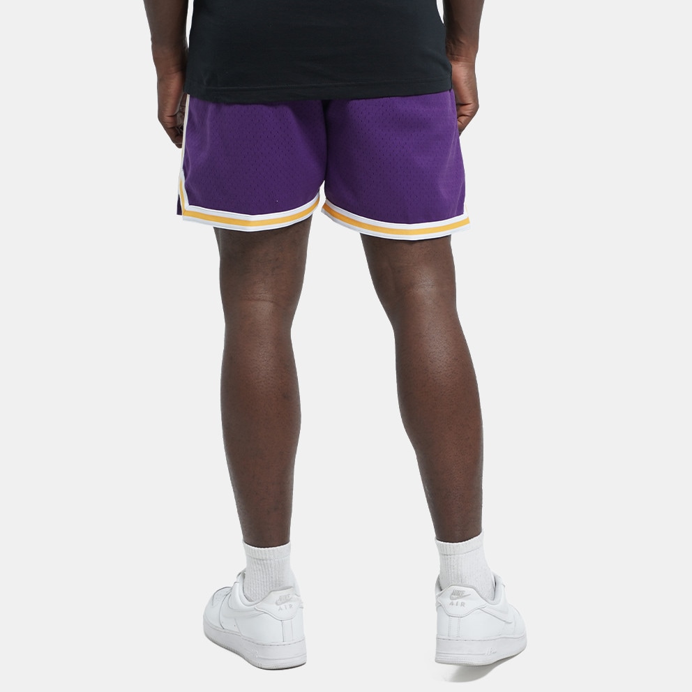 Mitchell & Ness Nba Logo Over Game Day Shorts Lake