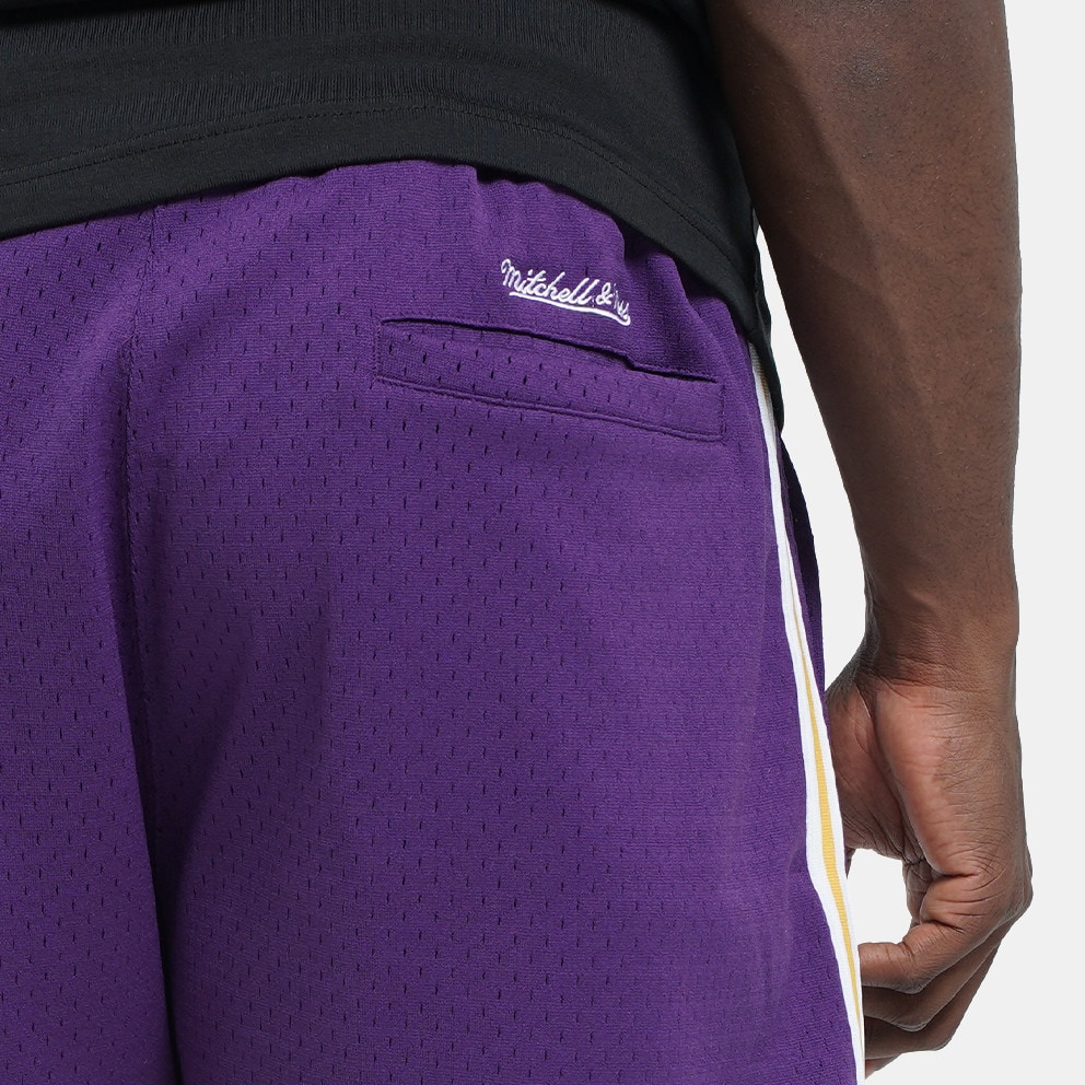 Mitchell & Ness Nba Logo Over Game Day Shorts Lake