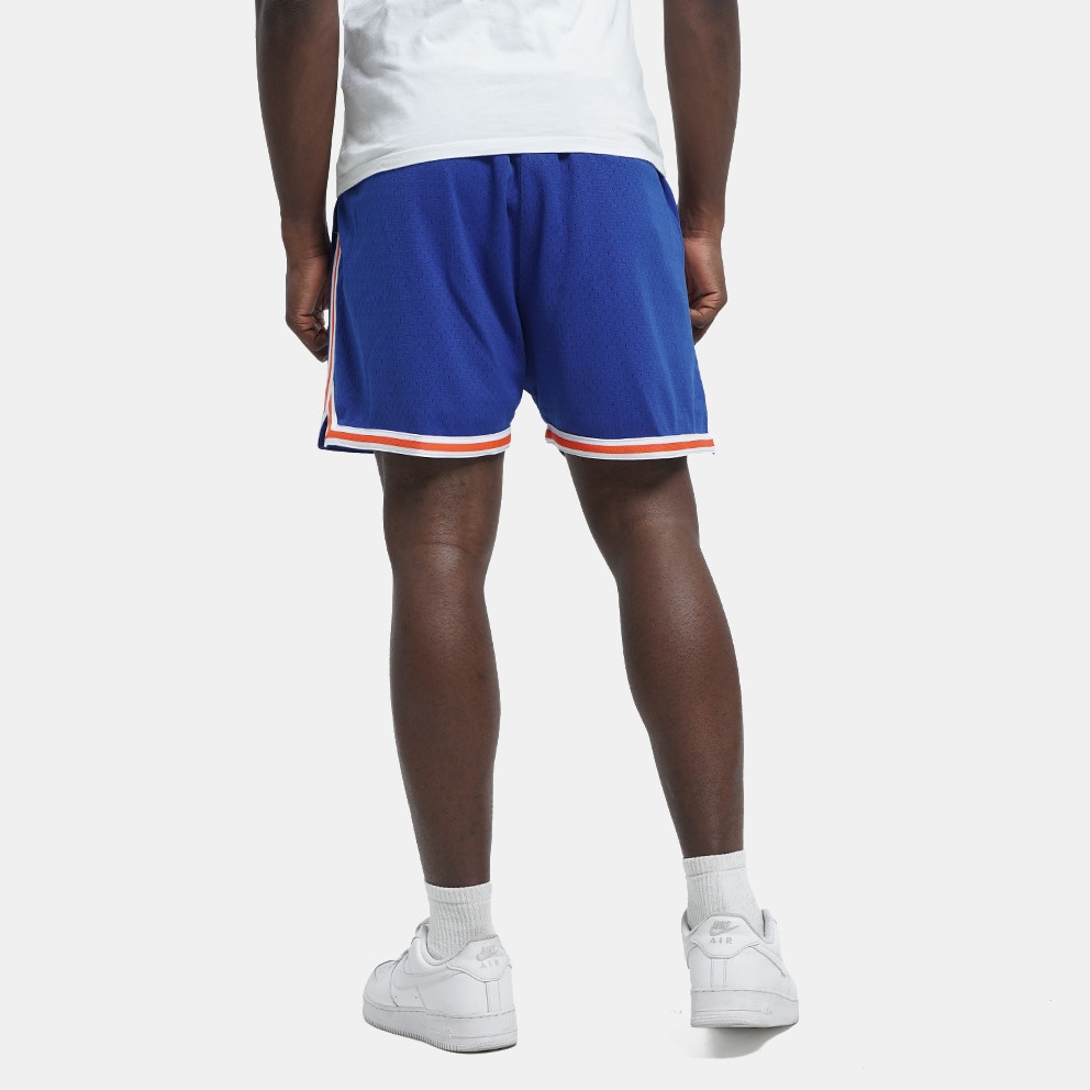 Mitchell & Ness Nba Logo Over Game Day Shorts Knic