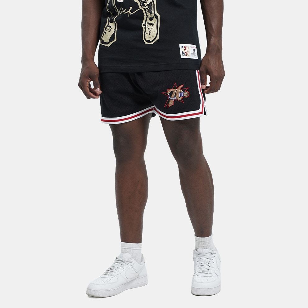 Mitchell & Ness Nba Logo Over Game Day Shorts 76Er