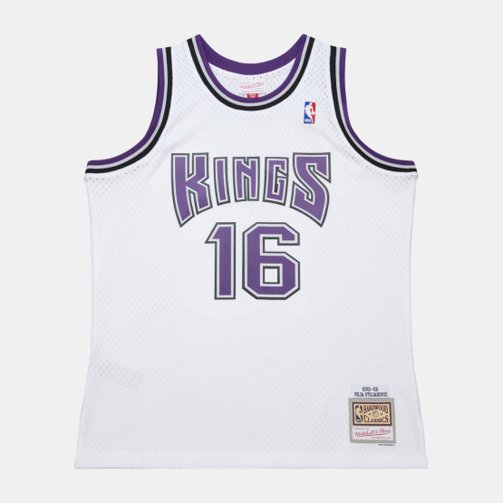 Mitchell & Ness Nba White Jersey Kings 2001 Peja S