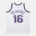 Mitchell & Ness Nba White Jersey Kings 2001 Peja S