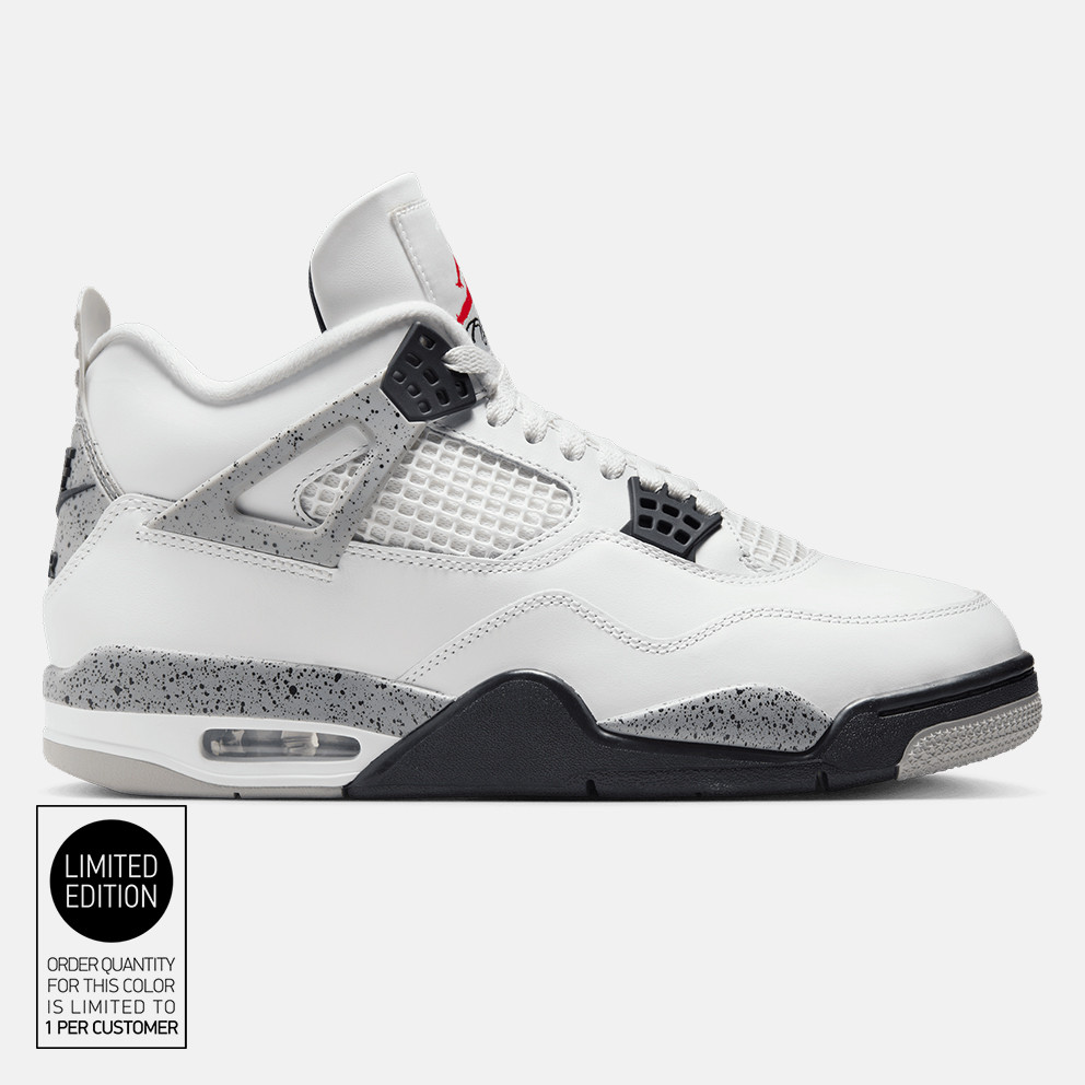 Jordan Air 4 “White Cement”  Men's Shoes