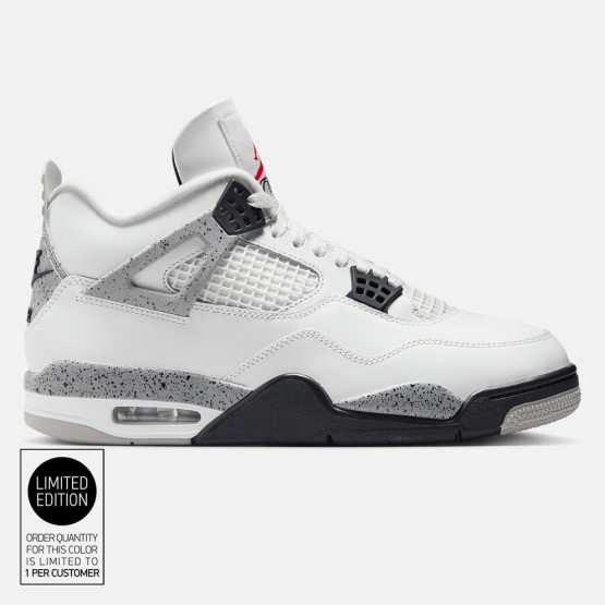 Jordan Air 4 “White Cement”  Men's Shoes