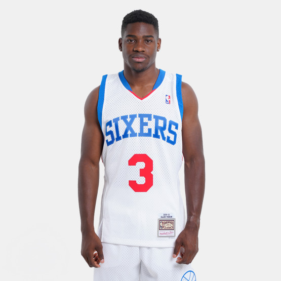 Mitchell & Ness Nba White Jersey 76Ers 2009 Allen